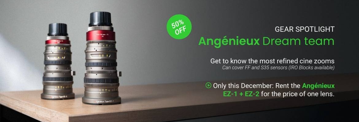 Gear Spotlight - Rent the Ang&eacute;nieux EZ combo in December and get 50% off the rental rate